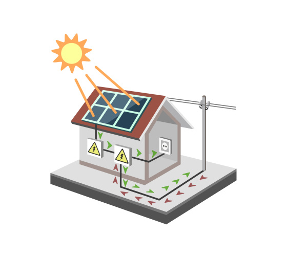 How does solar power work